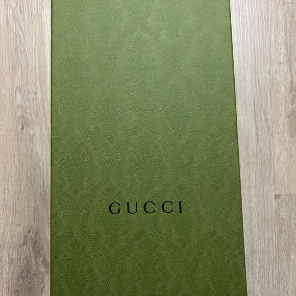 GUCCI Rubber Mini Double G Womens Dad Sandals size 36 in Black. - Picture 5 of 8